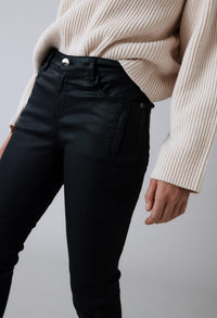 Evita Refined Coated Jeans