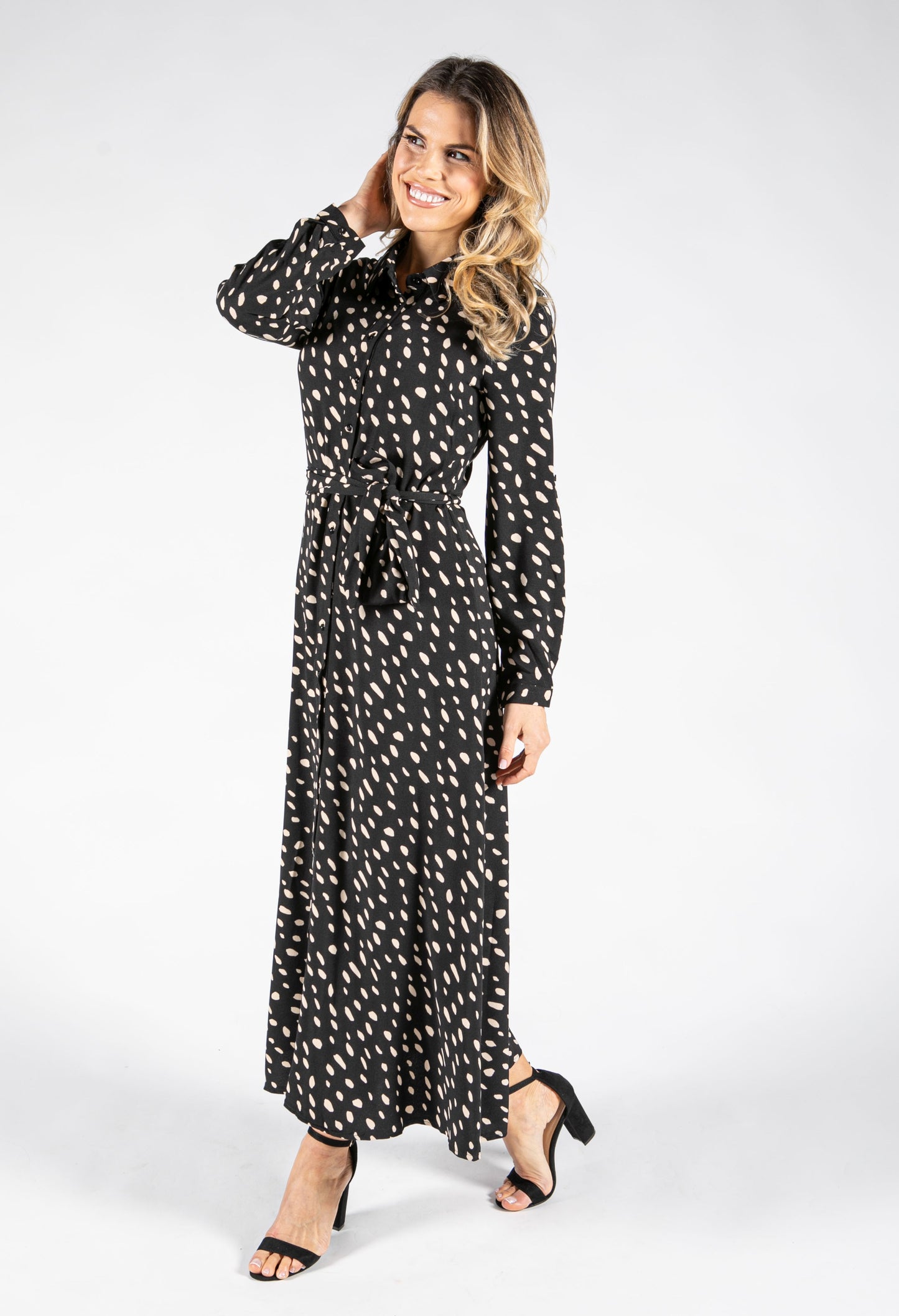 Button Down Maxi Dress