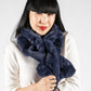 Faux Fur Gathered Look Scarf