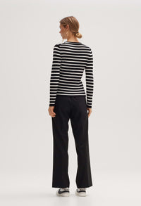 Pijano Stripe Knitted Jumper