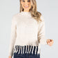 Tassel End Pullover Knit