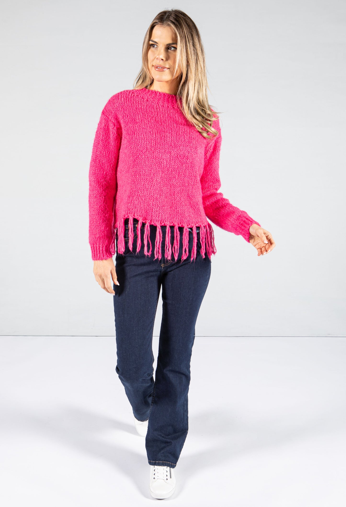 Tassel End Pullover Knit