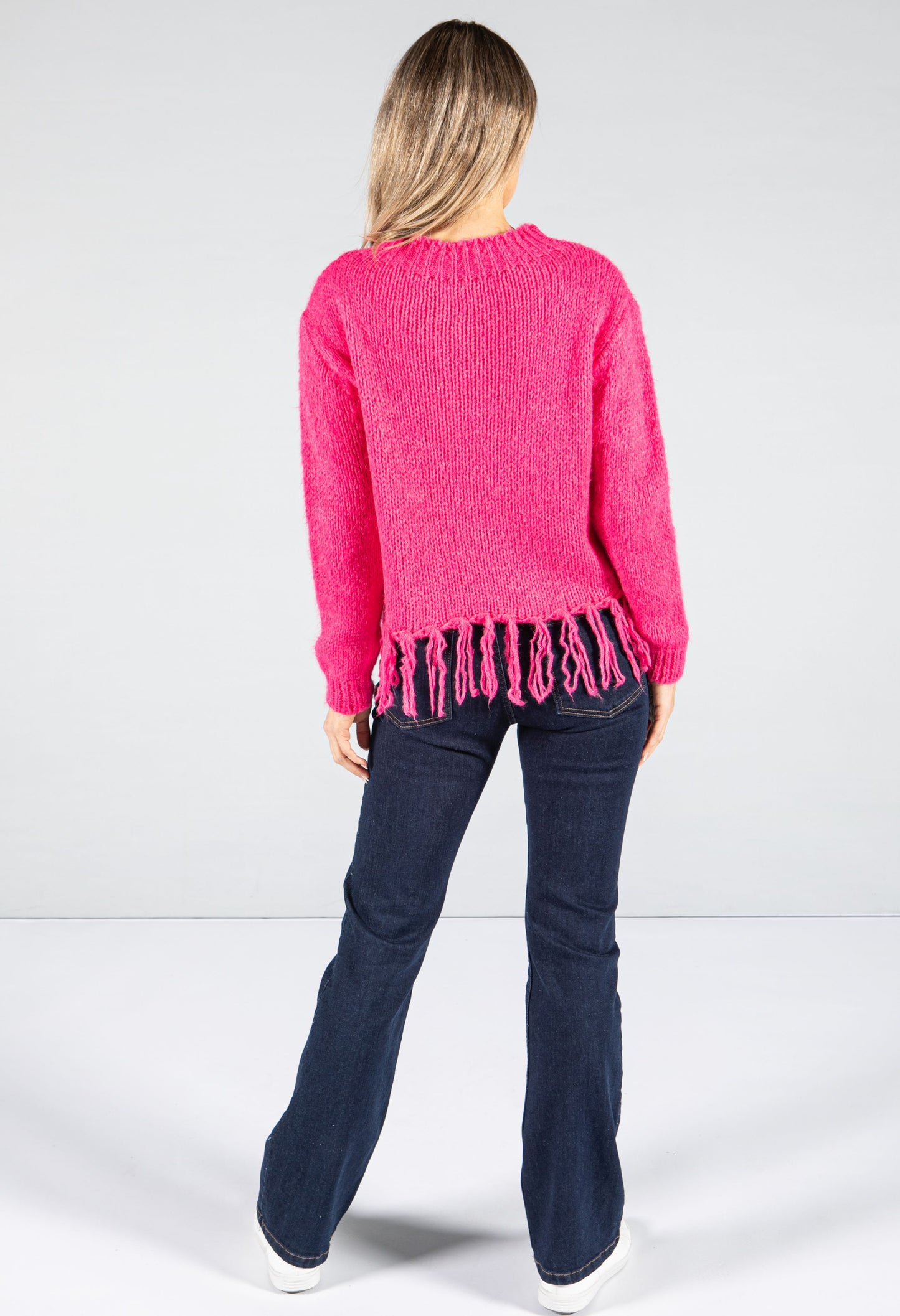 Tassel End Pullover Knit