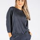 Elasticated Hemline Pullover