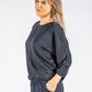 Elasticated Hemline Pullover