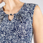 Beading Detail Neckline Dress