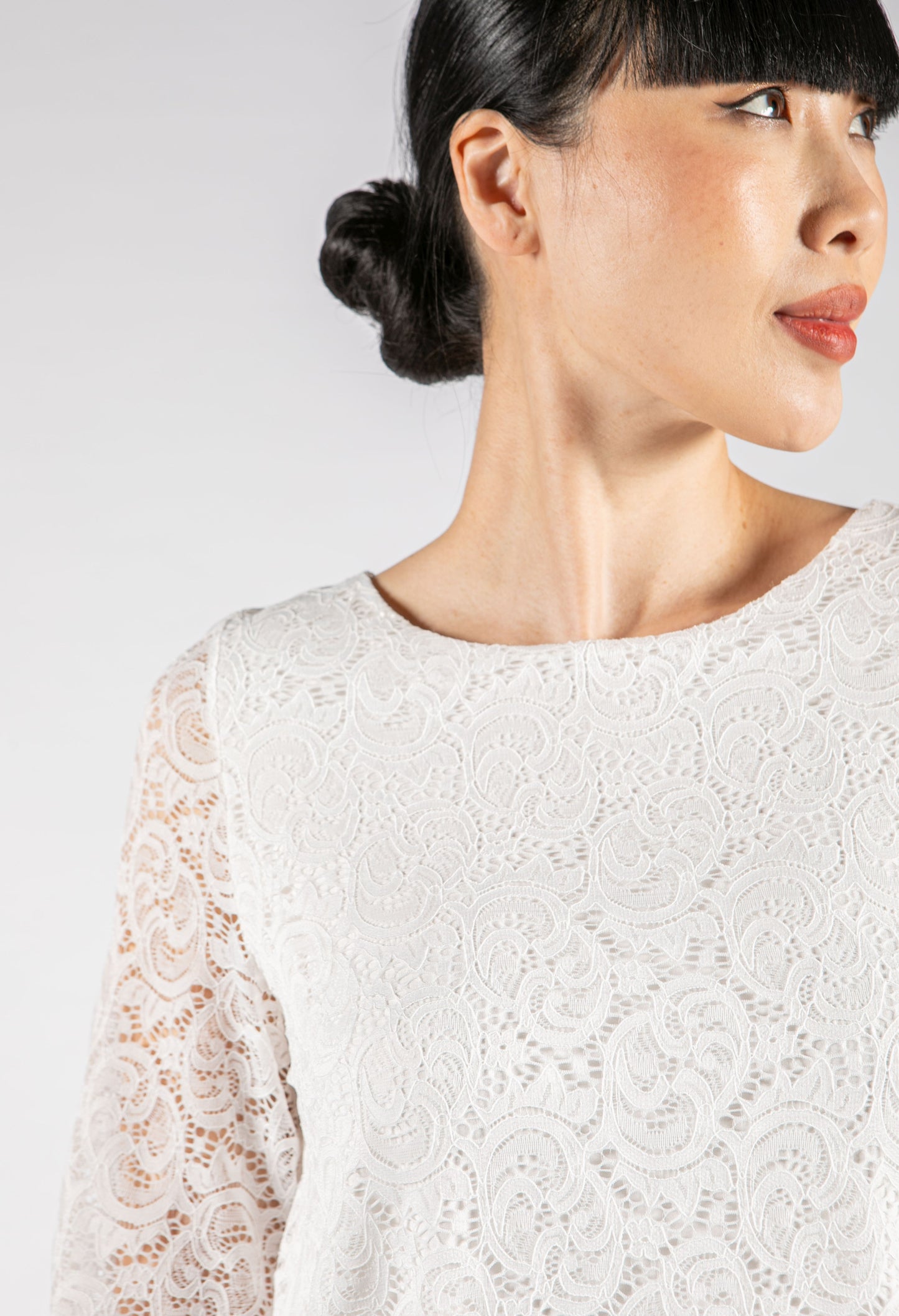 Lace Floral Design Top