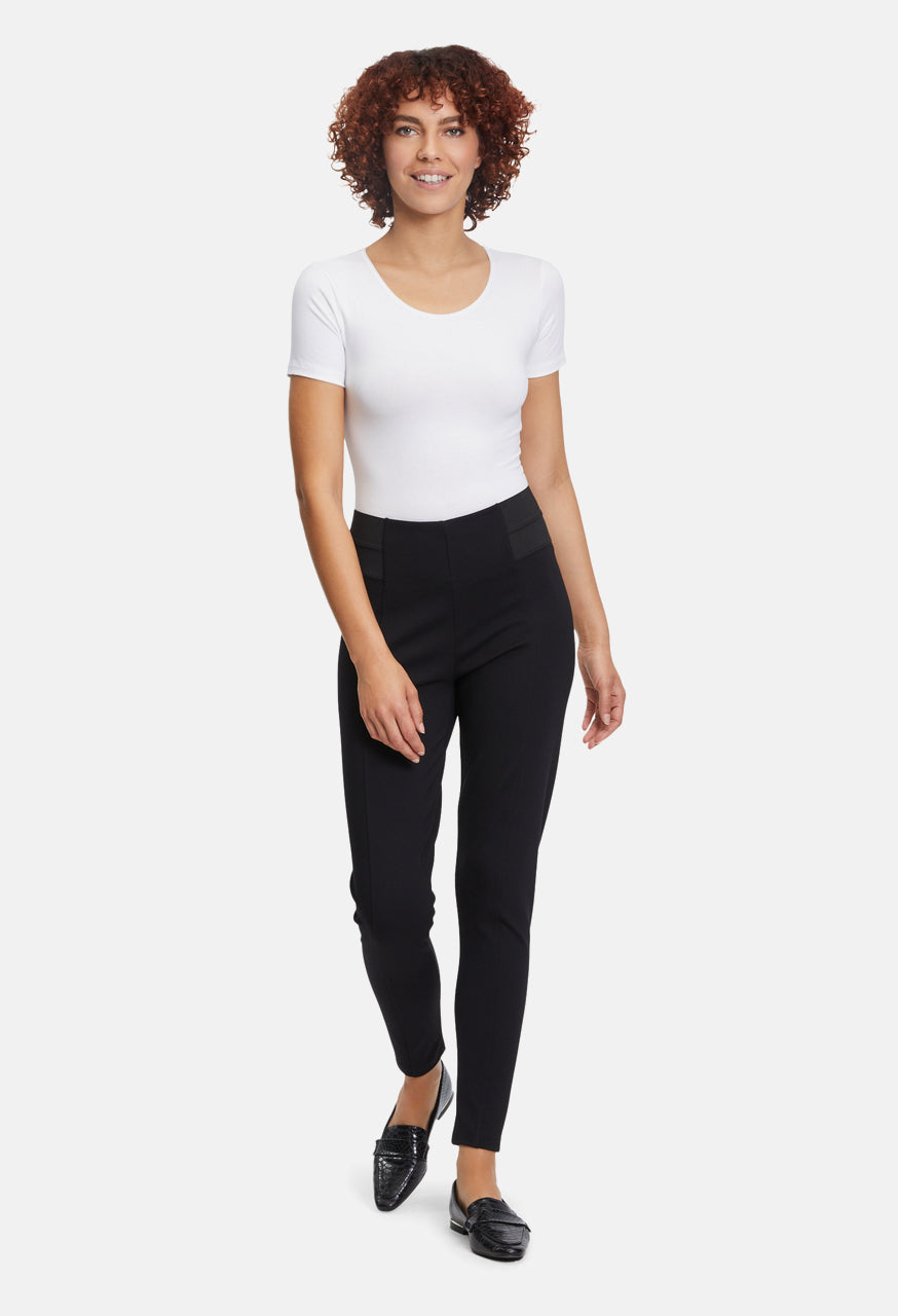 Betty Barclay Classic 7/8 Length Pants with Elasticated Waistband