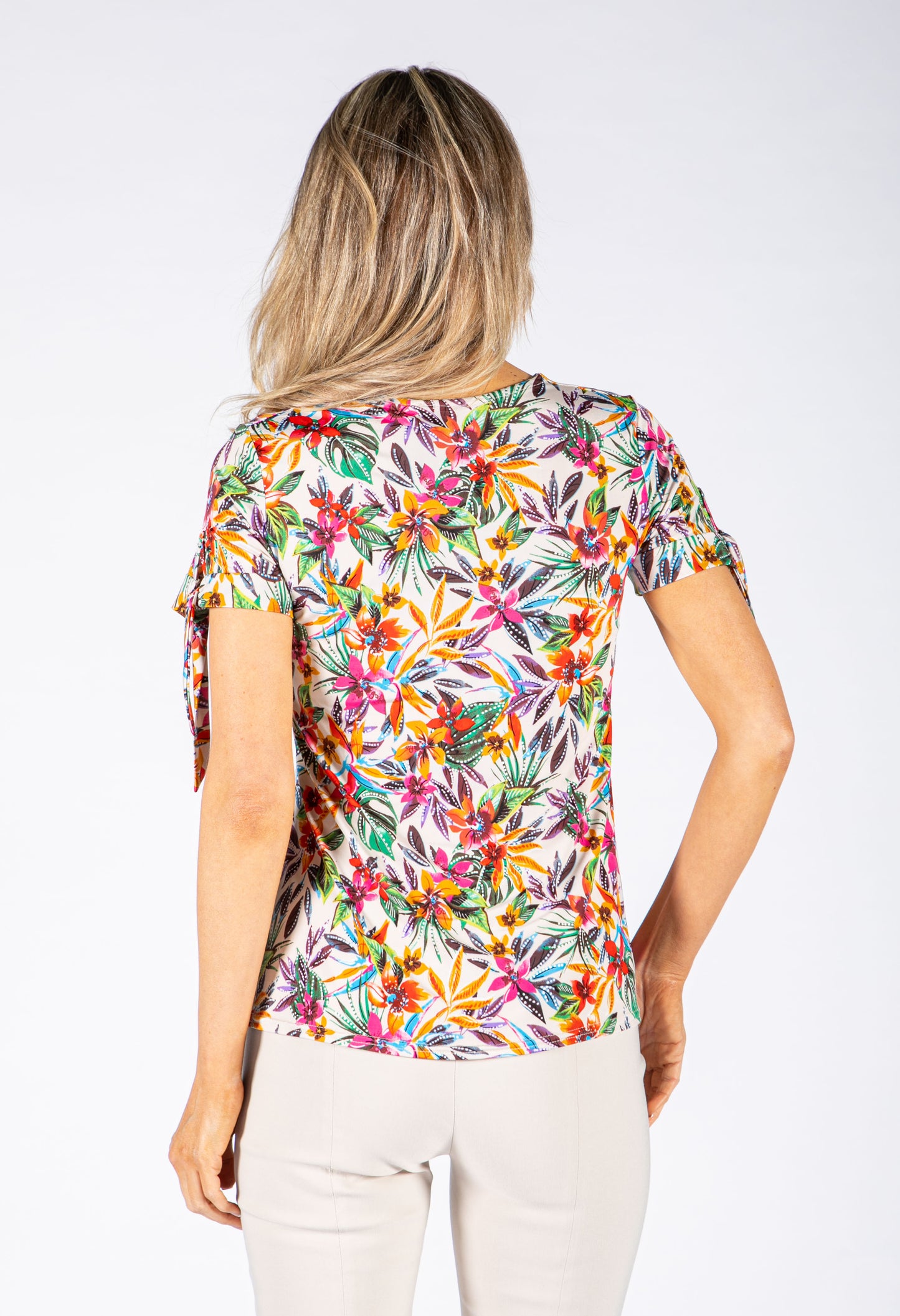 Hot Tropics Floral Top