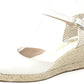 Leather Look Espadrille