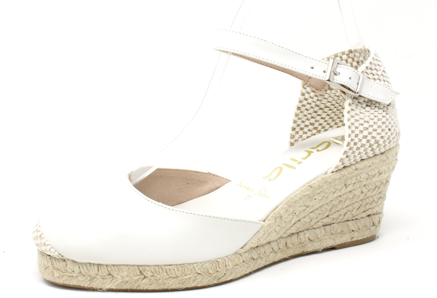 Leather Look Espadrille