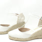 Leather Look Espadrille