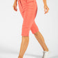 Split Hem Capri Pants