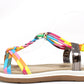 Bold Multi Braid Sandal