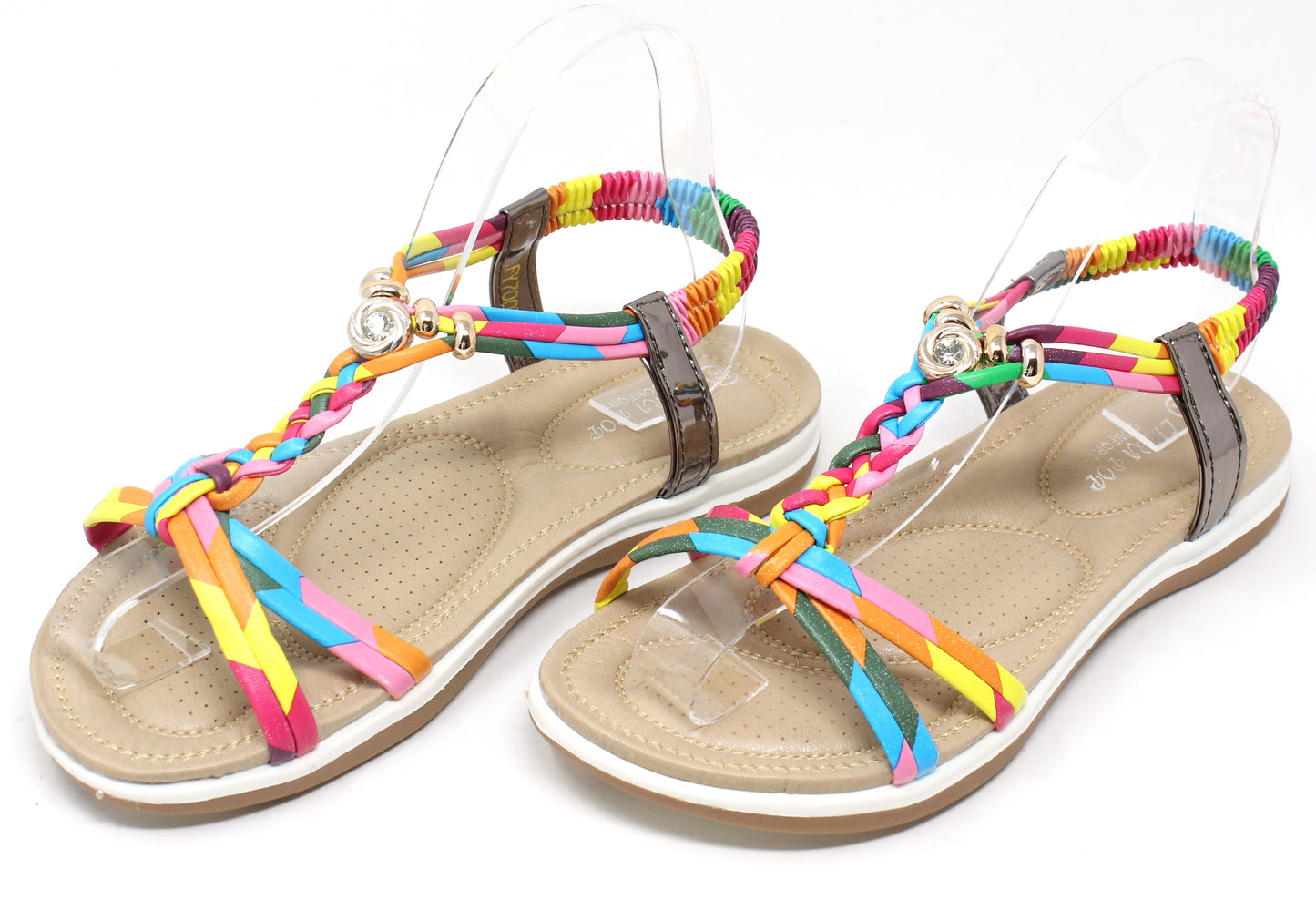 Bold Multi Braid Sandal