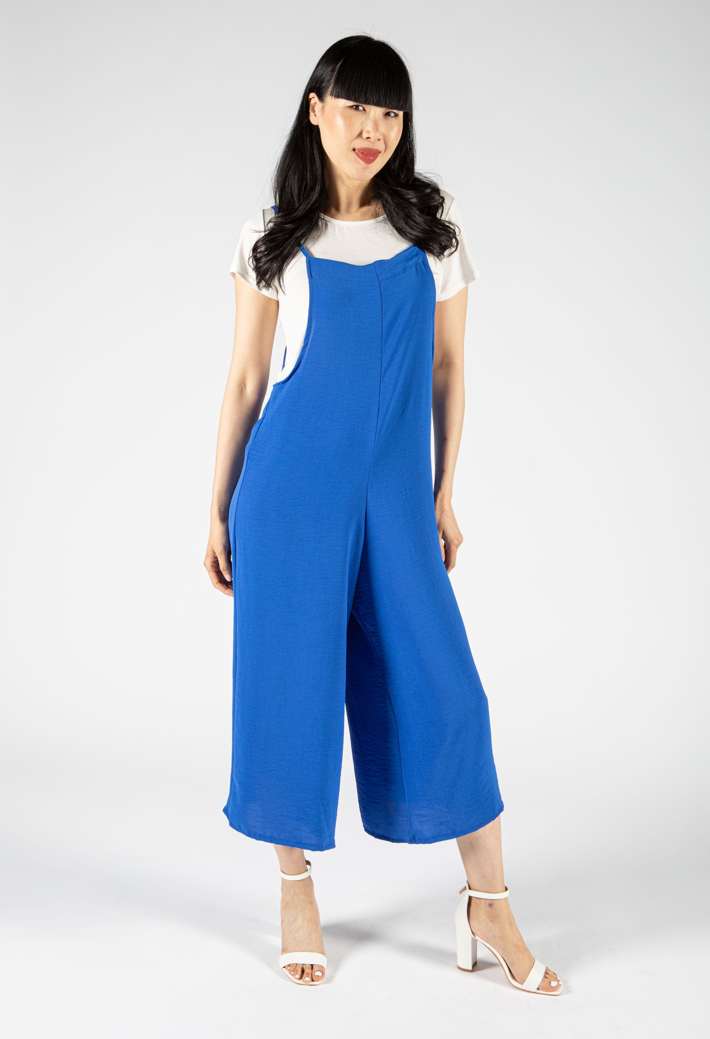 Blue two 2024 piece jumpsuit