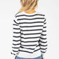 Star and Stripe Print Light Knit Jumper