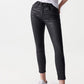 FAITH PUSH IN CROPPED JEANS WITH COATING