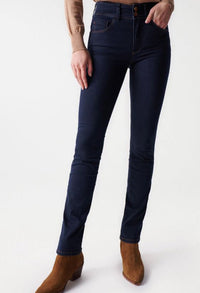 SECRET PUSH IN SLIM JEANS IN DENIM