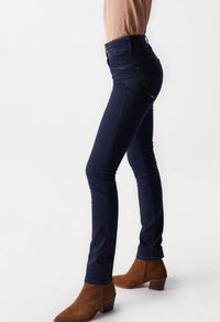 SECRET PUSH IN SLIM JEANS IN DENIM