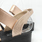 Metallic Multi Strap Sandal