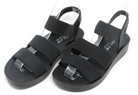 Metallic Multi Strap Sandal