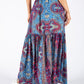 Paisley Print Maxi Skirt