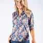 Floral V Neckline Top