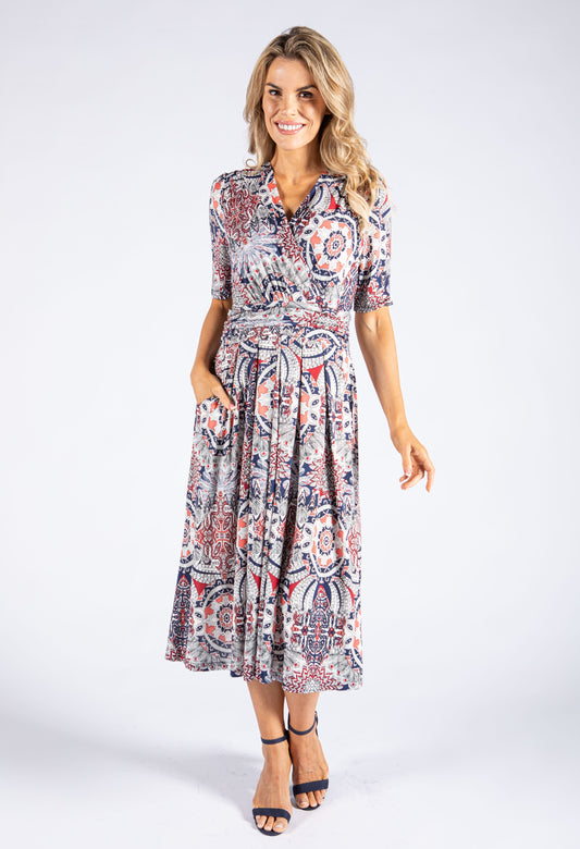 Geo Printed Dress