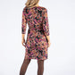 Floral Buckle Detail Dress