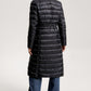 GLOBAL STRIPE MAXI PADDED COAT