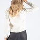 Diamante Cable Knit Pullover