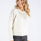 Diamante Cable Knit Pullover