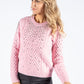 Diamante Cable Knit Pullover