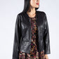 Faux Leather Jacket