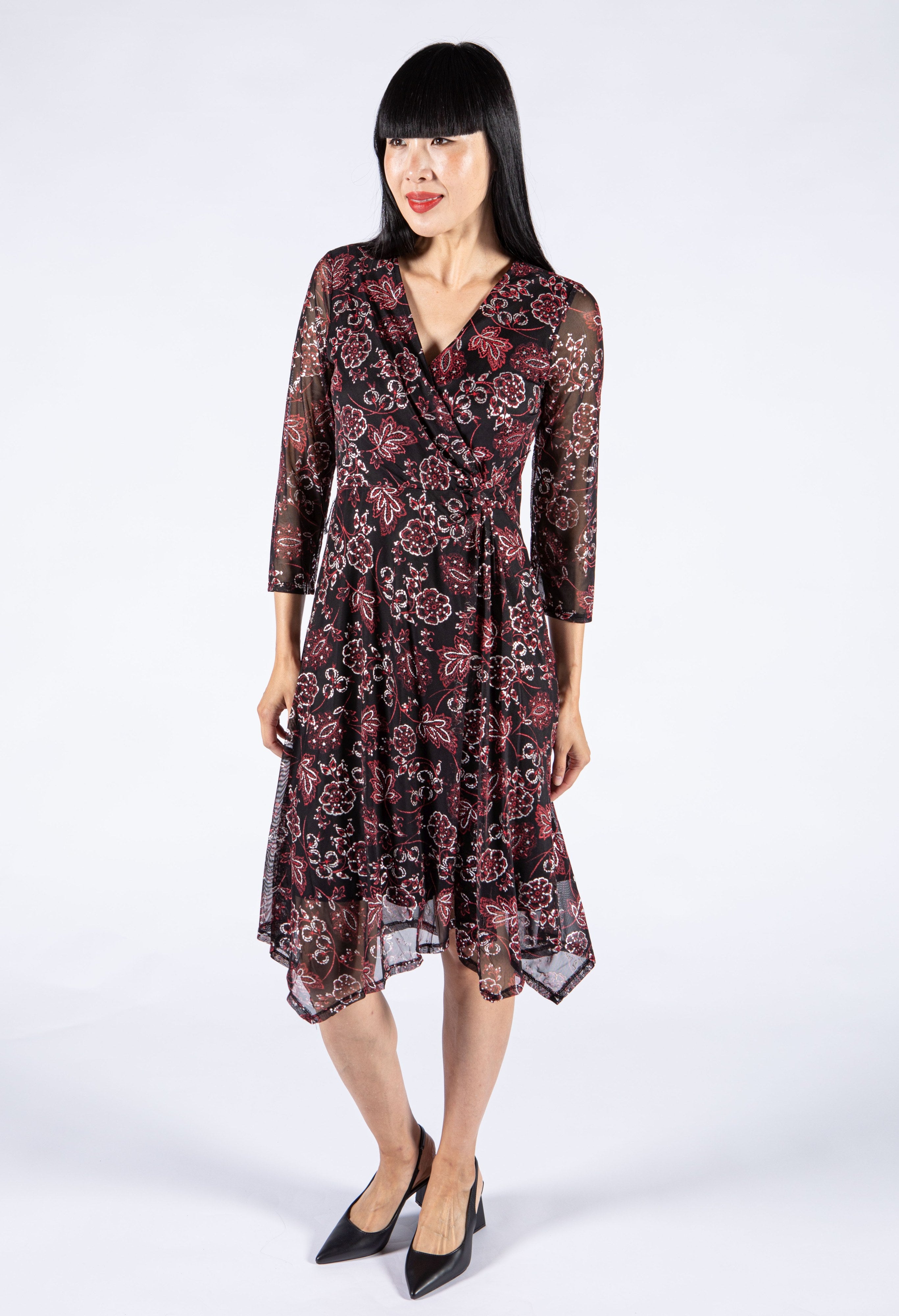 Harper floral clearance wrap dress