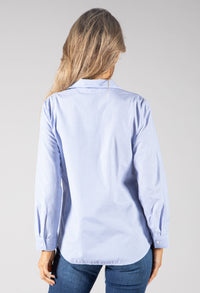 Diamante Pocket Striped Shirt