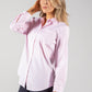 Diamante Pocket Striped Shirt