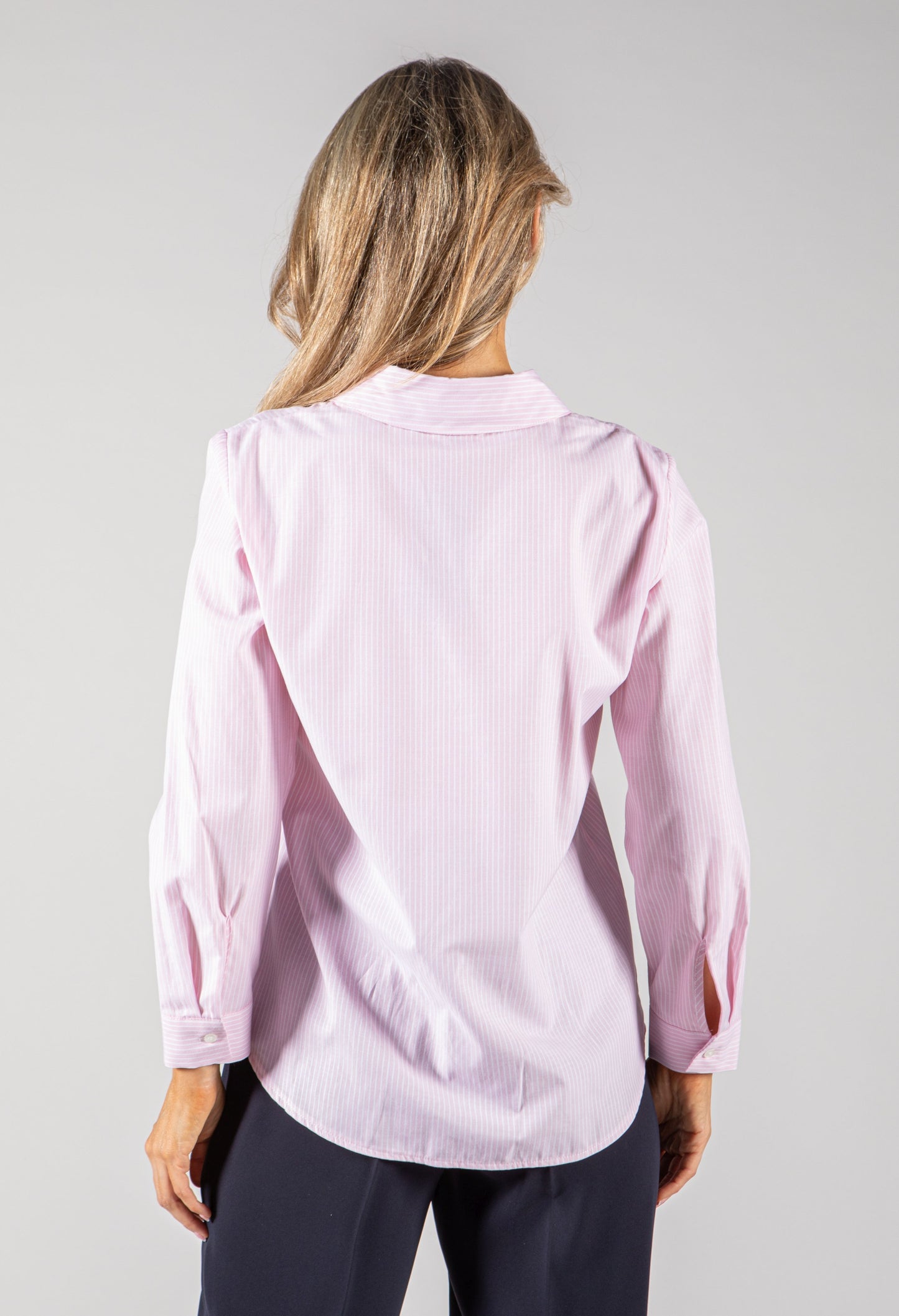 Diamante Pocket Striped Shirt