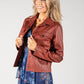 Vintage Leather Look Jacket-3