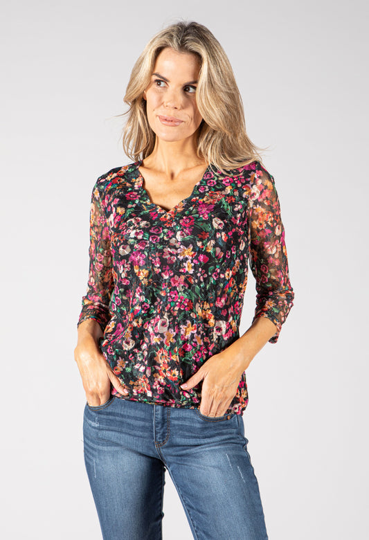 Liman V-Neck Floral Top