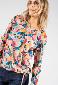 Mosaic Printed Top