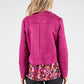 Suedette Biker Style Jacket