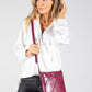 Faux Leather Crossbody Bag