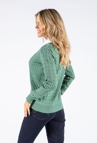 Cable Knit Pullover