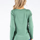 Round Neckline Long Sleeve Top