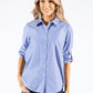 Diamante Detail Striped Shirt