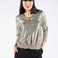 Metallic Effect Top