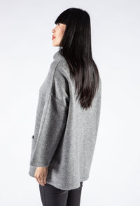 High Neck Pullover Knit