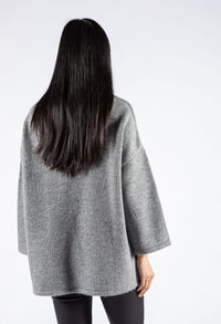 High Neck Pullover Knit